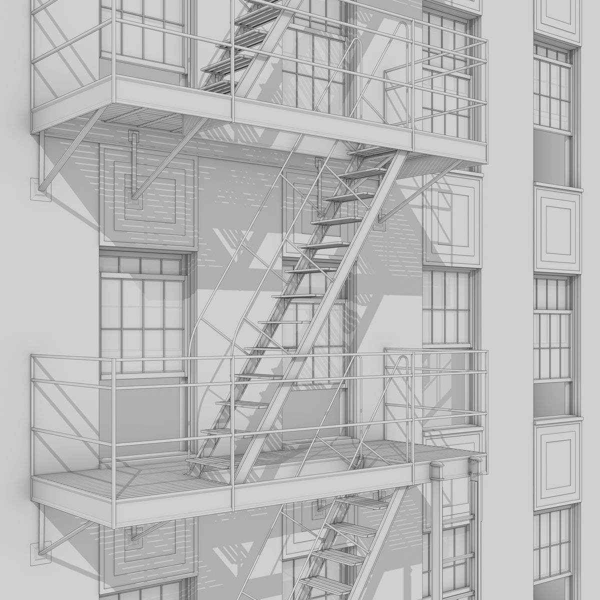 Fire Staircase · Marzo 2022